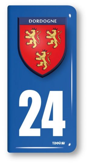 AUTOCOLLANT PLAQUE 24