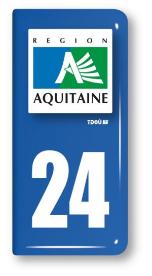 AUTOCOLLANT PLAQUE 24