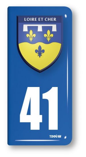 AUTOCOLLANT PLAQUE 41