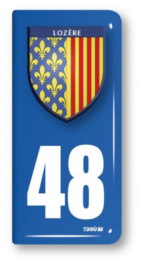 AUTOCOLLANT PLAQUE 48