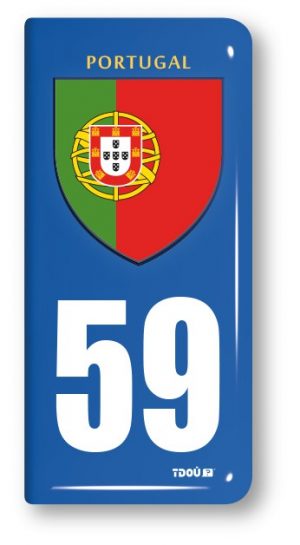 AUTOCOLLANT PLAQUE 59