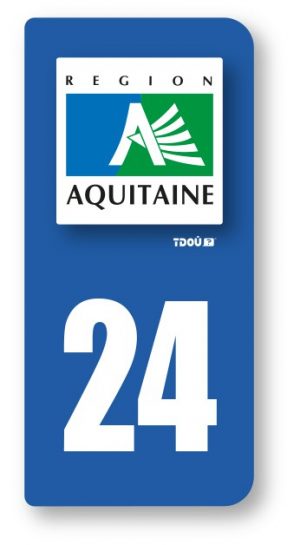 AUTOCOLLANT PLAQUE 24