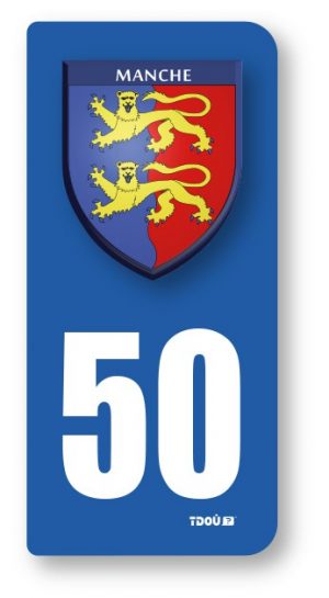 AUTOCOLLANT PLAQUE 50