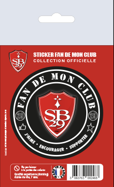Sticker Fan De Mon Club SB29