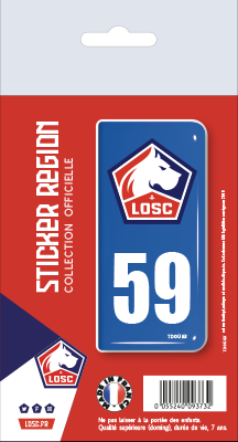 Sticker plaque x1 - LOSC