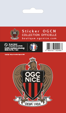 Sticker Domé détouré OGC NICE